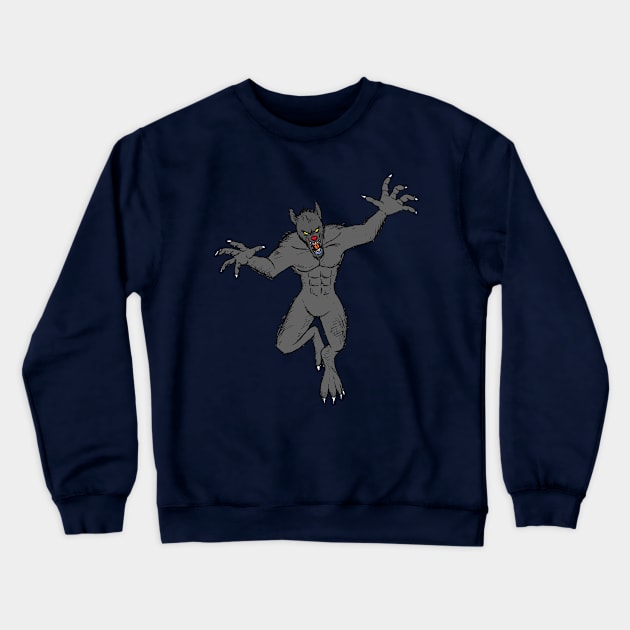 Lycan Bite Crewneck Sweatshirt by WarrenDMS